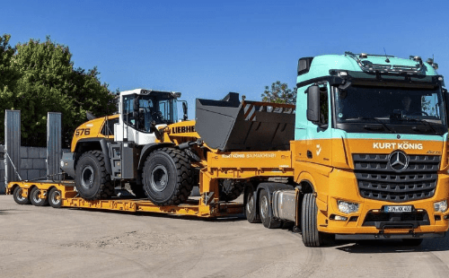 Transporte de carga sobredimensionada